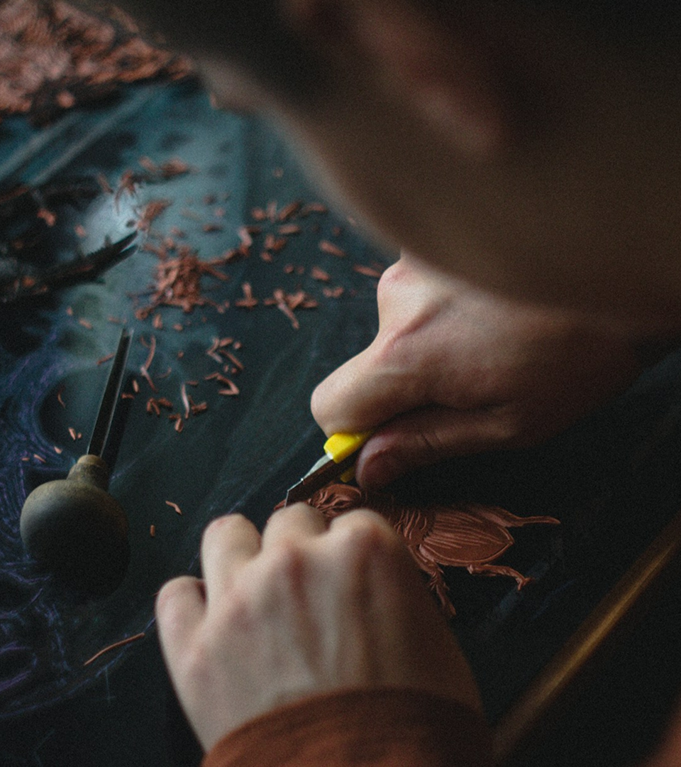 Leather that changes with use.